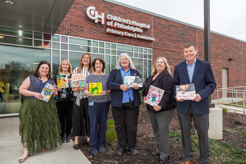 Almac Group partners with Reach Out and Read at Children’s Hospital of Philadelphia to distribute 6,000 books at CHOP Primary Care, Souderton